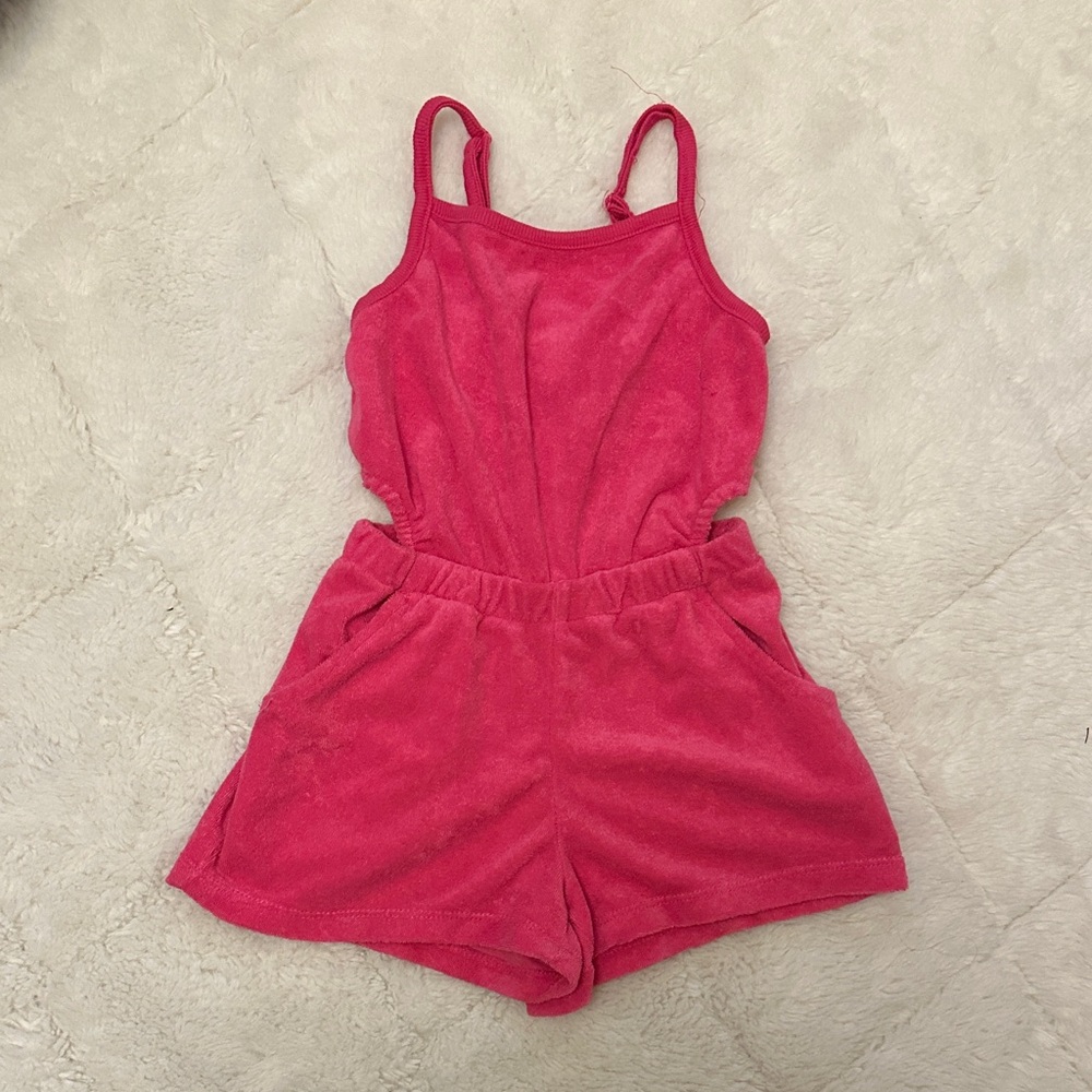 Old Navy Bright Pink Kids Romper